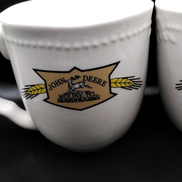 JOHN DEERE COFFEE CUPS SET OF 2 - Picture 8 of 9